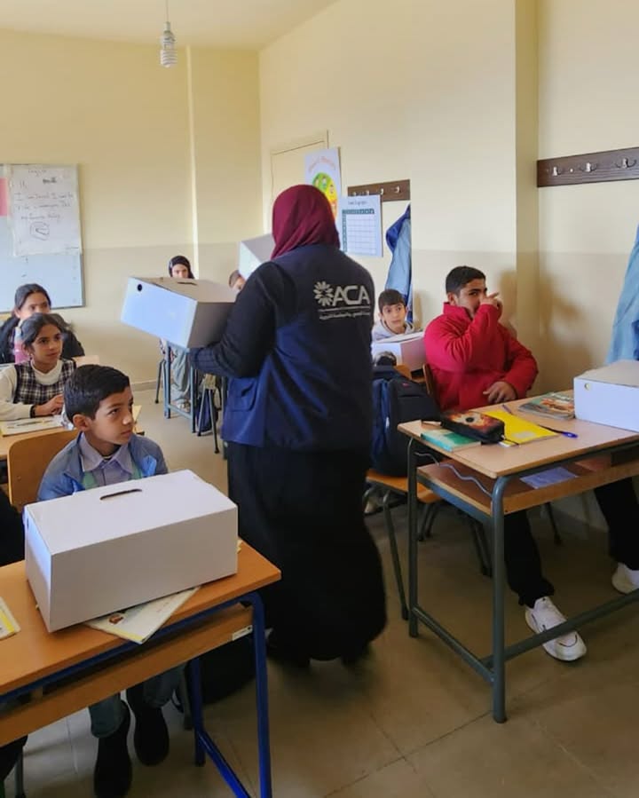 زار فريق مكتب الجنوب التابع لجمعية الوعي والمواساة الخيرية مدرسة هادي قصب الرسمية في…