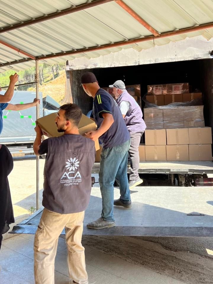 بحضور السفير البابوي المونسنيور باولو بورجيا، رئيس جمعية كاريتاس الأب سمير غاوي، ورئيس…