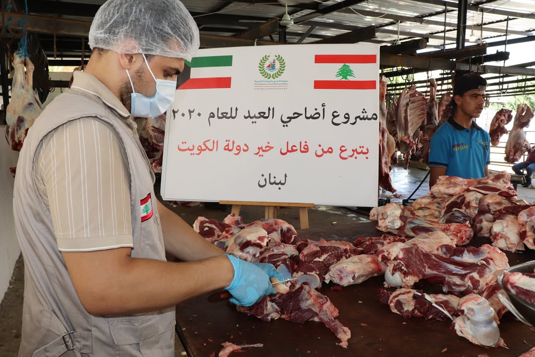 تستمر الوعي والمواساة بتنفيذ مشروع اضاحي العيد وكانت مساهمة من فاعل خير - دولة الكويت ،…